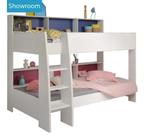 Wit stapelbed, Kinderen en Baby's, Kinderkamer | Stapelbedden en Hoogslapers, Ophalen, Gebruikt, Stapelbed