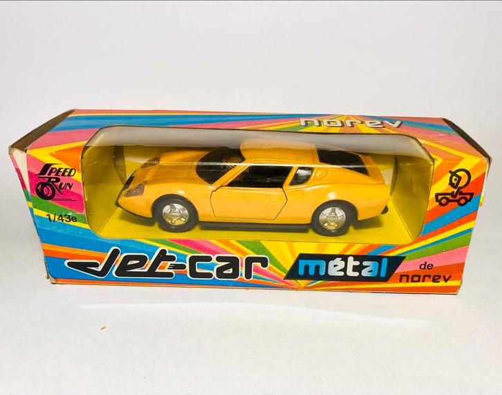 Norev Jet-Car Ligier JS2 nr 818, Hobby en Vrije tijd, Modelauto's | 1:43, Nieuw, Auto, Norev, Verzenden