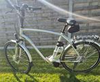 Elektrische fiets Flyer T5 Deluxe,zilver,met verlaagde prijs, Ophalen, Gebruikt, Vering