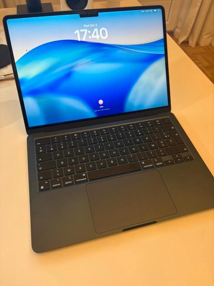 Macbook Air 13-inch, M3, 2024, Midnight 512GB/16GB, Computers en Software, Apple Macbooks, Zo goed als nieuw, MacBook, 13 inch