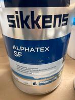 Sikkens Alphatex SF kakigroene muurverf 5liter, Nieuw, Ophalen of Verzenden, Acrylverf