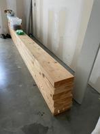 6 droge en geschaafde houten kepers/juffers, Ophalen, Zo goed als nieuw