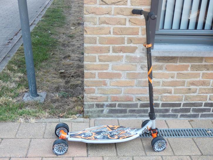 step oxelo stunt street met 4 wielen, Fietsen en Brommers, Steps, Zo goed als nieuw, Overige typen, Ophalen