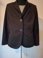 Sommermann blazer met structuurstof - Zwart, Zwart, Maat 46/48 (XL) of groter, Zo goed als nieuw, Jasje