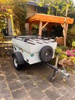 Retro kleine aanhangwagen, Ophalen, Gebruikt
