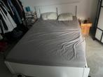 Bed 140 - 200 + Matras, Huis en Inrichting, Slaapkamer | Bedden, Ophalen, Gebruikt, Wit, 140 cm