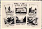 Oostmalle Hotel Royal Brouwershuis Kasteel Kerk, Verzamelen, 1940 tot 1960, Antwerpen, Ongelopen, Ophalen of Verzenden