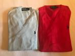 Polo ralph lauren pull’s v hals maat large + polo big pony, Autres couleurs, Enlèvement, Polo ralph lauren, Taille 52/54 (L)