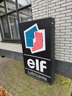 Elf olie oude reclame lichtbak XL, Verzamelen, Merken en Reclamevoorwerpen, Ophalen, Gebruikt, Lichtbak of (neon) lamp