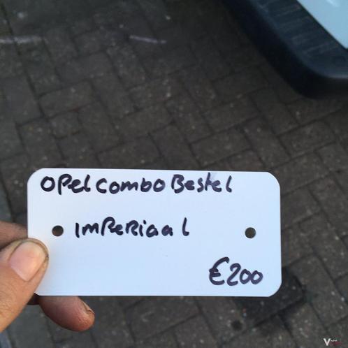 Opel Combo  2010    2003 -2013    Imperiaal Aluminium, Auto diversen, Dakdragers, Gebruikt, Ophalen of Verzenden