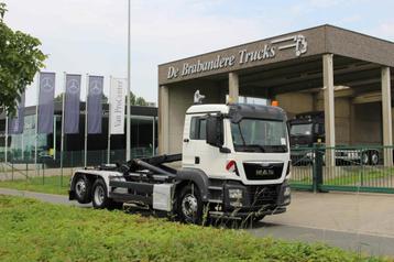 MAN TGS 6X2/4 LIFT EN STUURAS 26.400 - 2015 - EURO 6 beschikbaar voor biedingen