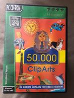 CD-ROM PC 50 000 Clip arts, Informatique & Logiciels, Comme neuf, Enlèvement ou Envoi