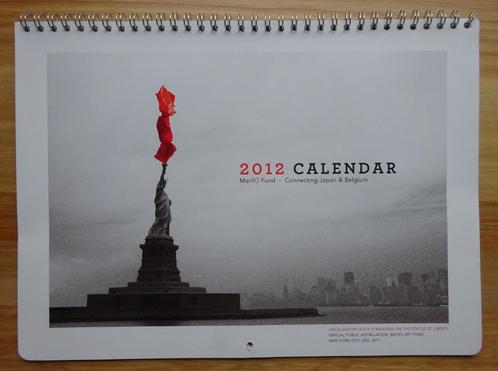 Kalender 2012 - Arne Quinze- 9 prenten, Boeken, Kunst en Cultuur | Beeldend, Zo goed als nieuw, Ophalen of Verzenden