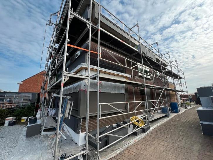 Gevelsteiger /Stelling, Bricolage & Construction, Échafaudages, Utilisé, Échafaudage de façade, Enlèvement