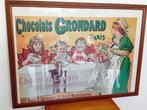 Decoratief reclamebord chocolade, Verzamelen, Ophalen, Zo goed als nieuw, Reclamebord