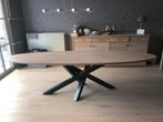 Ovale eiken tafel, Ophalen, Zo goed als nieuw