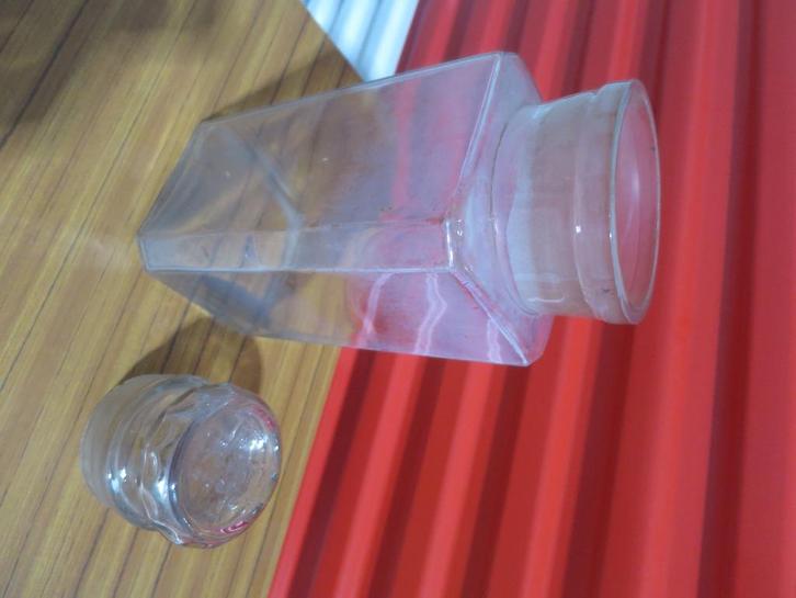 Apotheekfles Decloux & Lambert (Verviers) Circa 1910, Antiek en Kunst, Antiek | Glaswerk en Kristal, Ophalen of Verzenden