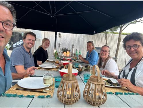 Het OBQ3 parasoldoek  zwart in PERFECT nieuw staat., Tuin en Terras, Partytenten, Zo goed als nieuw, Overige typen, 2 meter of meer