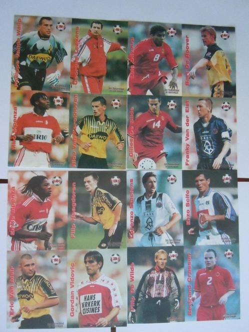 Football 16 autocollants Les diables Rouges 1998, Collections, Articles de Sport & Football, Comme neuf, Affiche, Image ou Autocollant
