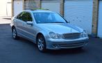 CLASSE C180 KOMPRESSOR 2007 FACE LIFT OPENDAK, Auto's, Mercedes-Benz, Voorwielaandrijving, 4 deurs, Stof, Zwart