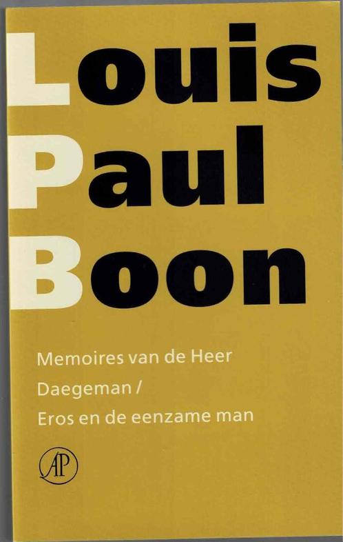 Memoires van de Heer Daegeman/Eros en de eenzame man, Boeken, Literatuur, Zo goed als nieuw, België, Verzenden