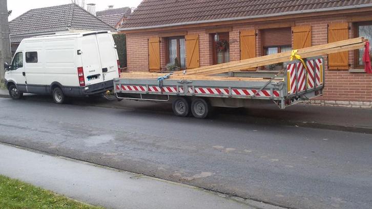 Remorque / Plateau basculant, Auto diversen, Aanhangers en Bagagewagens, Gebruikt, Ophalen of Verzenden