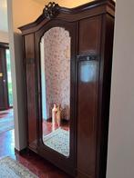 Mooie oude kast met spiegel, Huis en Inrichting, Kasten | Kleerkasten, Ophalen, Gebruikt, 100 tot 150 cm, 200 cm of meer