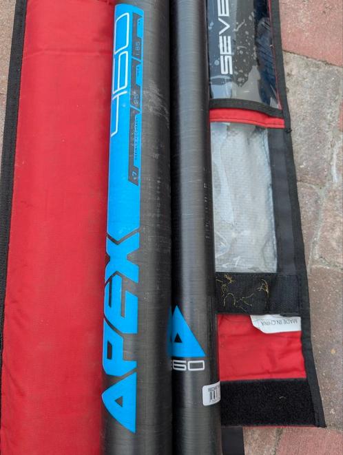 Voiles et mâts à vendre, Watersport en Boten, Windsurfen, Zo goed als nieuw, Ophalen