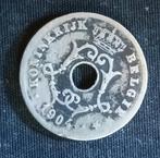 Misslag: 10 cent 1904 VL - Leopold II (1/4 slag), Verzenden, Losse munt