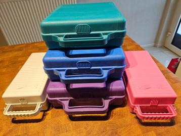 Opbergboxen 5 stuks cassettes en 38 cassettes inclusief beschikbaar voor biedingen