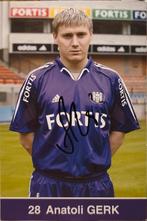 Carte individuelle dédicacée RSC Anderlecht, Collections