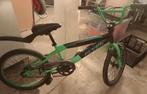 Bmx kinderfiets, Flyer, groen-zwart, unisex, Fietsen en Brommers, Fietsen | Crossfietsen en BMX, Ophalen, Flyer, Staal, V-brakes