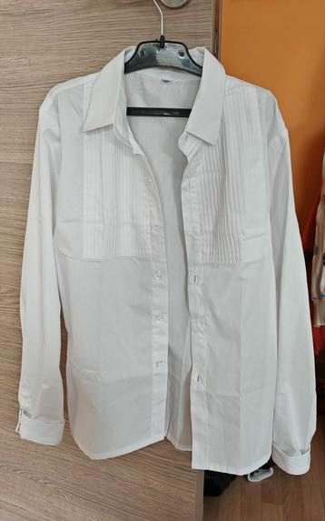 Costume complet bleu taille 12 ans, Kleding | Heren, Overhemden, Ophalen of Verzenden, Nieuw, Blauw