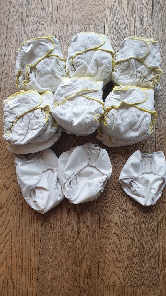 Pakket wasbare luiers Petit Lulu, Kinderen en Baby's, Badjes en Verzorging, Gebruikt, Overige typen, Overige merken, Ophalen of Verzenden