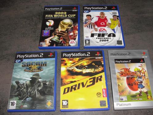 Playstation 2 Games    5 stuks, Games en Spelcomputers, Games | Sony PlayStation 2, Gebruikt, Overige genres, Vanaf 3 jaar, Ophalen of Verzenden