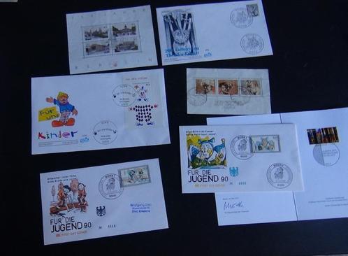 Set Duitse poststukken en FDC, Postzegels en Munten, Brieven en Enveloppen | Buitenland, Brief, Ophalen of Verzenden