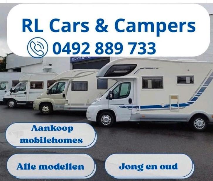️ Aankoop motorhome  ️, Caravans en Kamperen, Mobilhomes, Particulier, Ophalen
