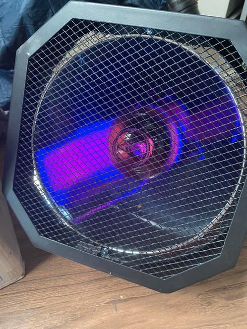 2 x Showtec 400W blacklight spot + reservelamp, Muziek en Instrumenten, Licht en Laser, Zo goed als nieuw, Licht, Kleur, Ophalen