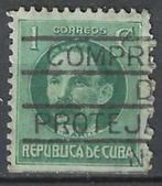 Cuba 1917 - Yvert 175 - Jose Julian Marti y Perez (ST), Postzegels en Munten, Verzenden, Gestempeld