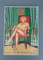 4 schilderijen, vintage jaren  '70 Congo en Kenia, Antiek en Kunst, Ophalen of Verzenden