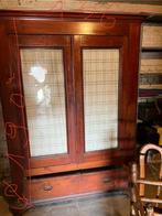 Armoire vitrée, Maison & Meubles, Armoires | Vitrines, Pin, Avec tiroir(s), 100 à 150 cm, Utilisé