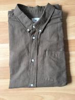 Herenhemd H&M oversized fit, Kleding | Heren, Overhemden, Bruin, Ophalen of Verzenden, Zo goed als nieuw, Overige halswijdtes