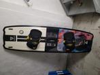 Brunotti Dimension Twintip 2022+Shinn Sneaker HMT footstraps, Watersport en Boten, Kitesurfen, Twintip, Ophalen, Gebruikt, Kiteboard