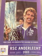 RSC Anderlecht gids 2003, Utilisé, Enlèvement ou Envoi