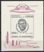 CONGO RD 1966 OBP BL 19** JF KENNEDY MEMORAL, Verzenden, Postfris