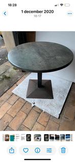 Rond tafeltje met ijzeren voet, Huis en Inrichting, Ophalen of Verzenden