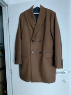 Heren mantel, Ophalen, Nieuw, Maat 56/58 (XL), Bruin