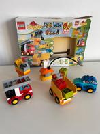 duplo auto's, Kinderen en Baby's, Ophalen, Zo goed als nieuw, Complete set, Duplo