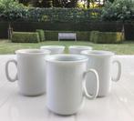 Set van 5 Witte  Porseleinen Koffie/theemokken   2€/set, Ophalen