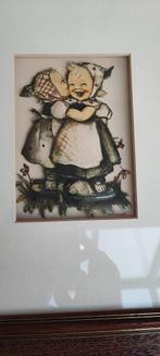 Cadre avec dessin 3D Hummel Goebel Girls, Enlèvement ou Envoi